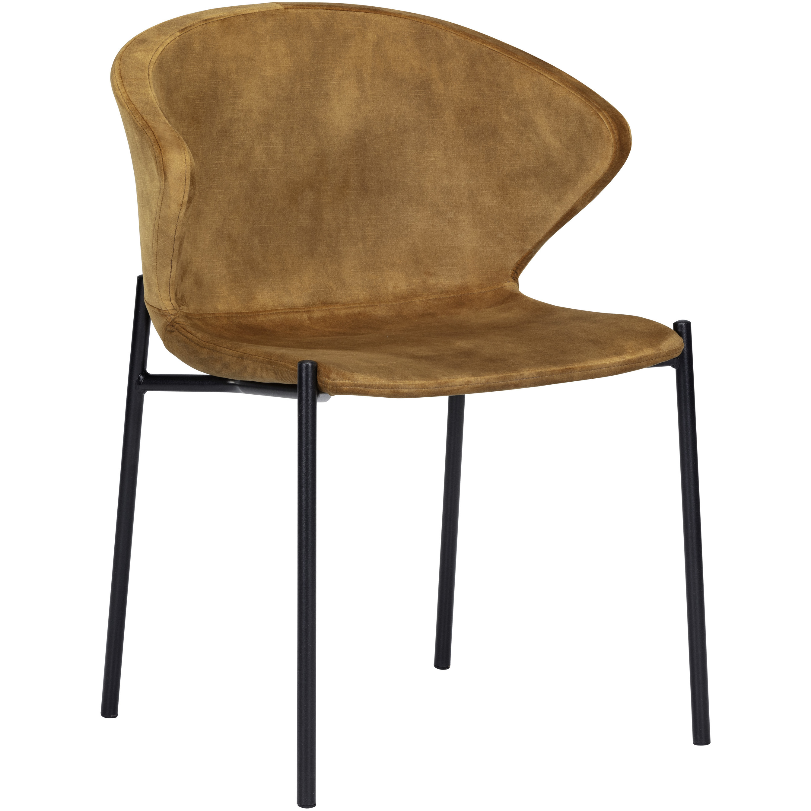 Eric Nono Tapenade Gold Dining Chair, Set Of 2